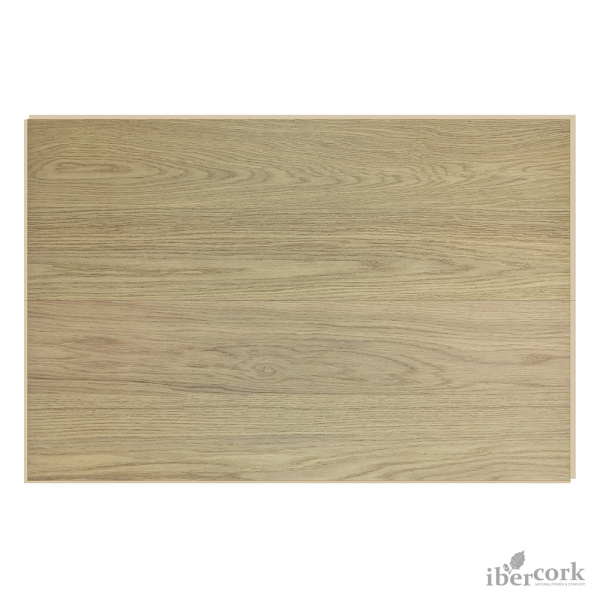 Пробковый плавающий паркет с цифровой HD печатью Робле крем